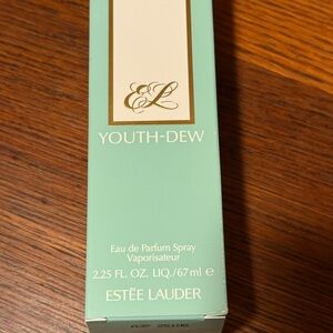 Estee Lauder Youth-Dew Eau de Parfum Spray - Mint Green Box